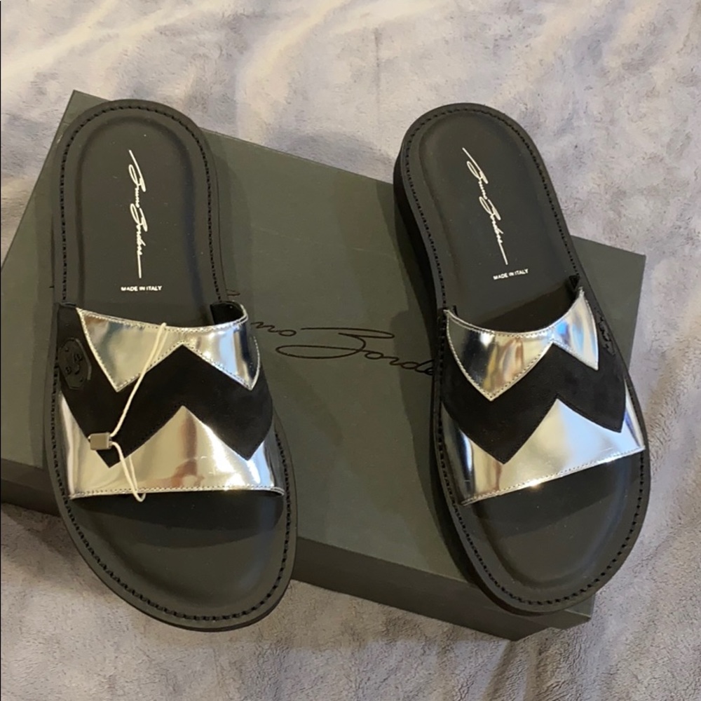 Bruno Bordese Sandals Size 41-41.5 NWT